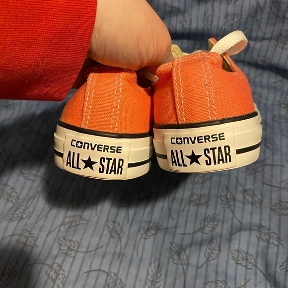 Converse salmon pink all star lows womens 6 - Picture 2 of 5